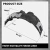G-PLUS Front Left & Right Fender Liner Compatible with Audi A7 Quattro S7 RS7 2012-2018 4G8821171D 4G8821172D