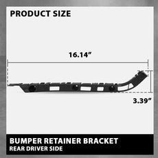 G-PLUS Rear Bumper Retainer Bracket for Chevy Cruze 2011-2015 Driver Side Side View