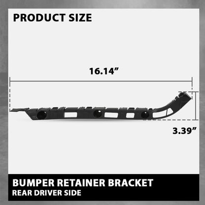 G-PLUS Bumper Retainer Bracket Rear Driver Side Compatible with Chevy Cruze 2011-2015 94833090, GM1142105