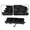G-PLUS Fog Light Cover Compatible with 2004-2006 Scion XB Base Set of 2 LH and RH Textured Black 5213352051, SC1027100, 5213452051, SC1026100