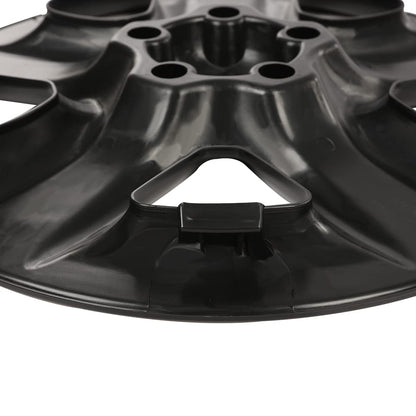 G-PLUS Wheel Skins Hub Caps Full Rim Covers 17" Compatible with 2006-2012 Toyota RAV4,Auto Tire Replacement Exterior Chrome Wheels Cap Cover with 5 Spoke Black (1PC)