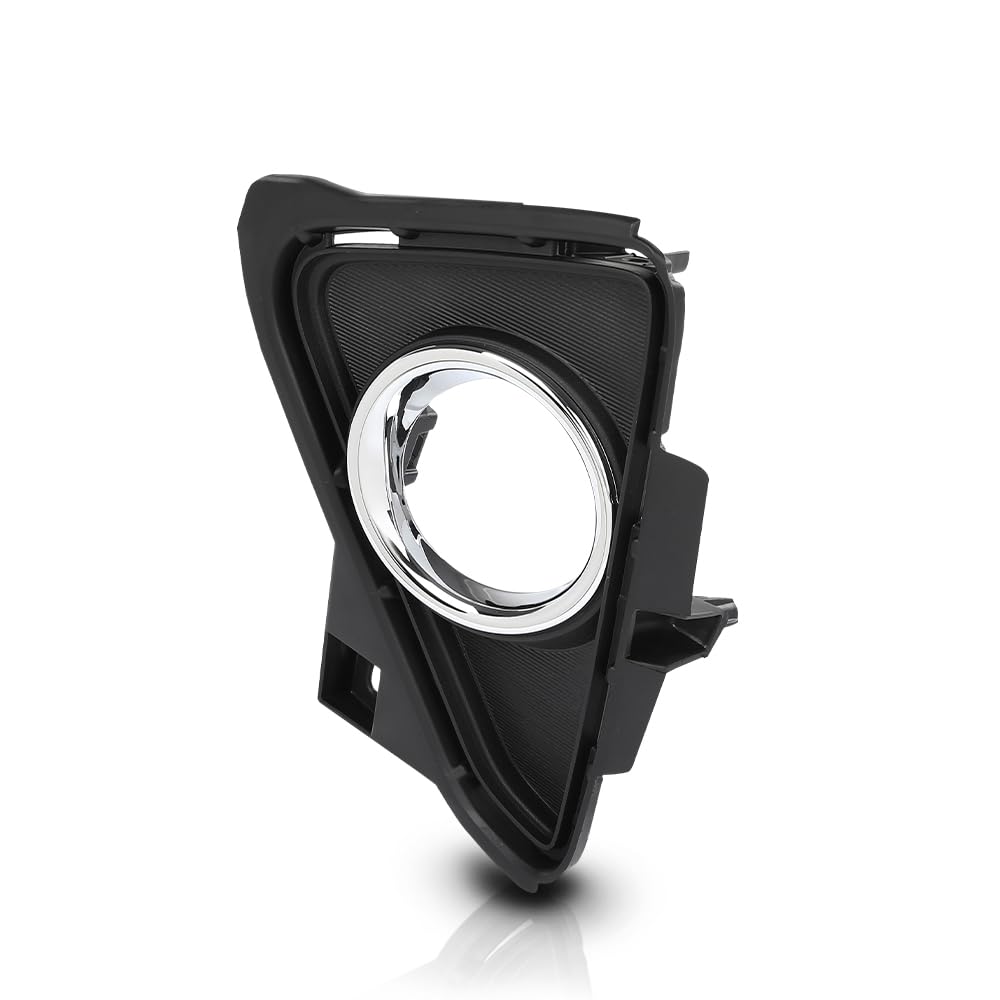 G-PLUS Fog Light Bezel Lamp Trim w/Chrome Left Driver Compatible with Toyota RAV4 2016-2018 520400R030