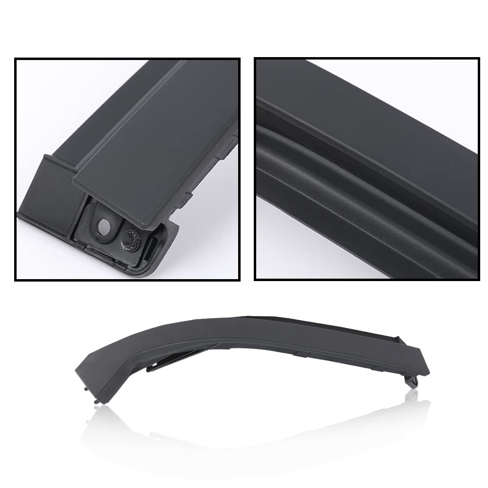 G-PLUS Front Right Side Bumper Trim Headlight Compatible with 2010-2018 RAM 2500 3500 55372919AD Black