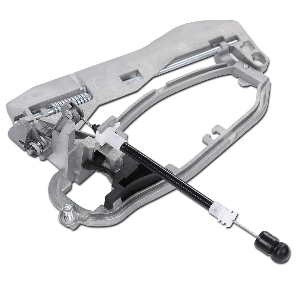 G-PLUS Door Handle Carrier Compatible with BMW X5 E53 2000-2006 All Engine Sport Utility Outside Front Left Driver Side 51218243615, BM1310104, ATPA1214138001, MRT671REPB462102