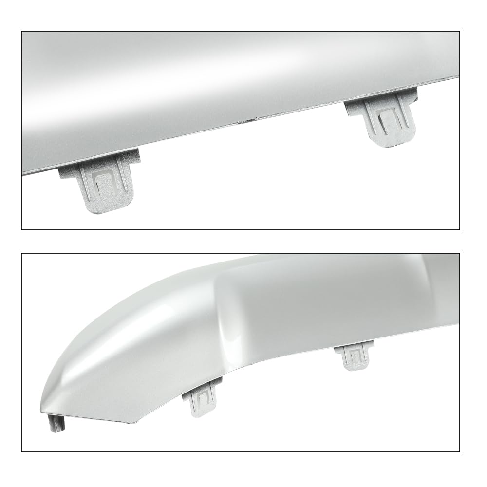 G-PLUS Front Lower Valance Skid Plate Board Guard Silver Compatible with Toyota Rav4 2019-2023 527110R080B0 TO1095212