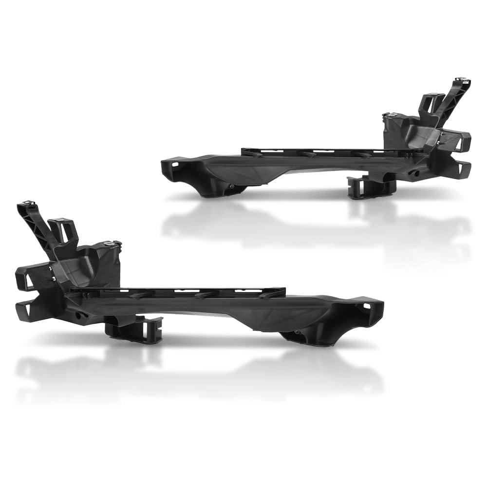G-PLUS Pair Front Headlight Brackets, Compatible with Audi Q5 SQ5 2018 2019 2020, Headlamp Support Left Driver & Right Passenger Side 2PCS, 80A805608, 80A805607