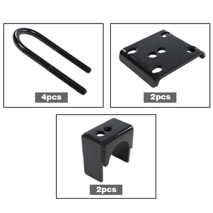 G-PLUS Truck Rear Axle Flip Kit 5" Drop Compatible with 1973-1987 Chevy/GMC