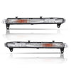 G-PLUS Parking Light Driver and Passenger Side Pair Compatible with Audi Q7 2007 2008 2009 4L0953041A, AU2530103, 4L0953042A, AU2531103 Black