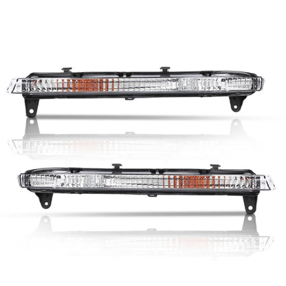 G-PLUS Parking Light Driver and Passenger Side Pair Compatible with Audi Q7 2007 2008 2009 4L0953041A, AU2530103, 4L0953042A, AU2531103 Black