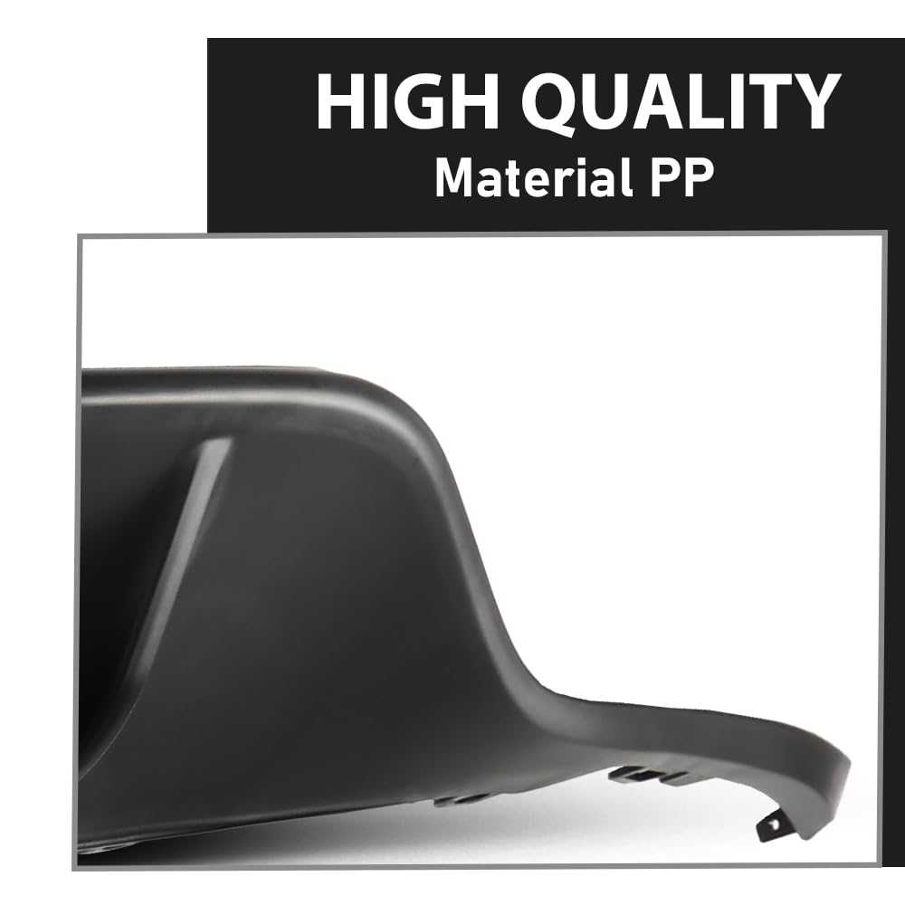 G-PLUS Rear Bumper Molding Trim Compatible with Benz C300 C400 2015-2018 For Models With AMG Styling Package 2058857338, MB1193100