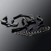 G-PLUS Silicone Radiator Hose Kit Compatible with 1889-1995 Bmw E34 M50 525 525i 528 530 530i 6cy