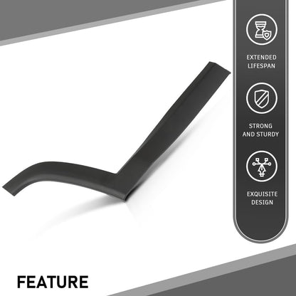 G-PLUS Door Molding and Beltlines Rear Passenger Compatible with Jeep Compass 2017-2024 5UP26RXFAB, CH1505111