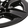 G-PLUS Wheel Skins Hub Caps Full Rim Covers 17" Compatible with 2006-2012 Toyota RAV4,Auto Tire Replacement Exterior Chrome Wheels Cap Cover with 5 Spoke Black (1PC)