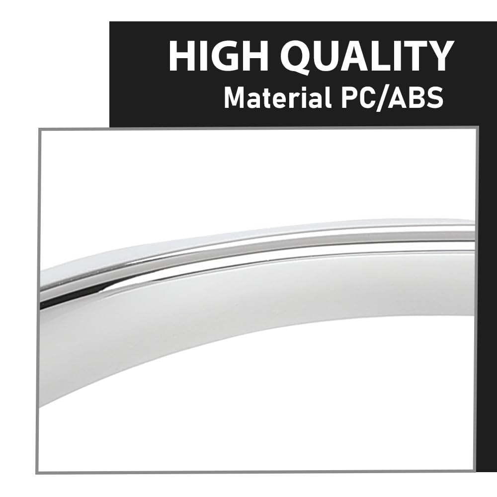 G-PLUS Bumper Face Bar Trim Molding Rear Compatible with Benz E300 2017-2019 For Models Without Luxury Package, Fit Benz E350 2021-2022 2138856601, MB1144121