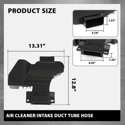 G-PLUS Air Cleaner Intake Duct Tube Hose Compatible with Jeep Patriot 2011-2017 With 2.0L & 2.4L Engine,Compatible with Jeep Compass 2011-2017 With 2.0L & 2.4L Engine 4593913AB