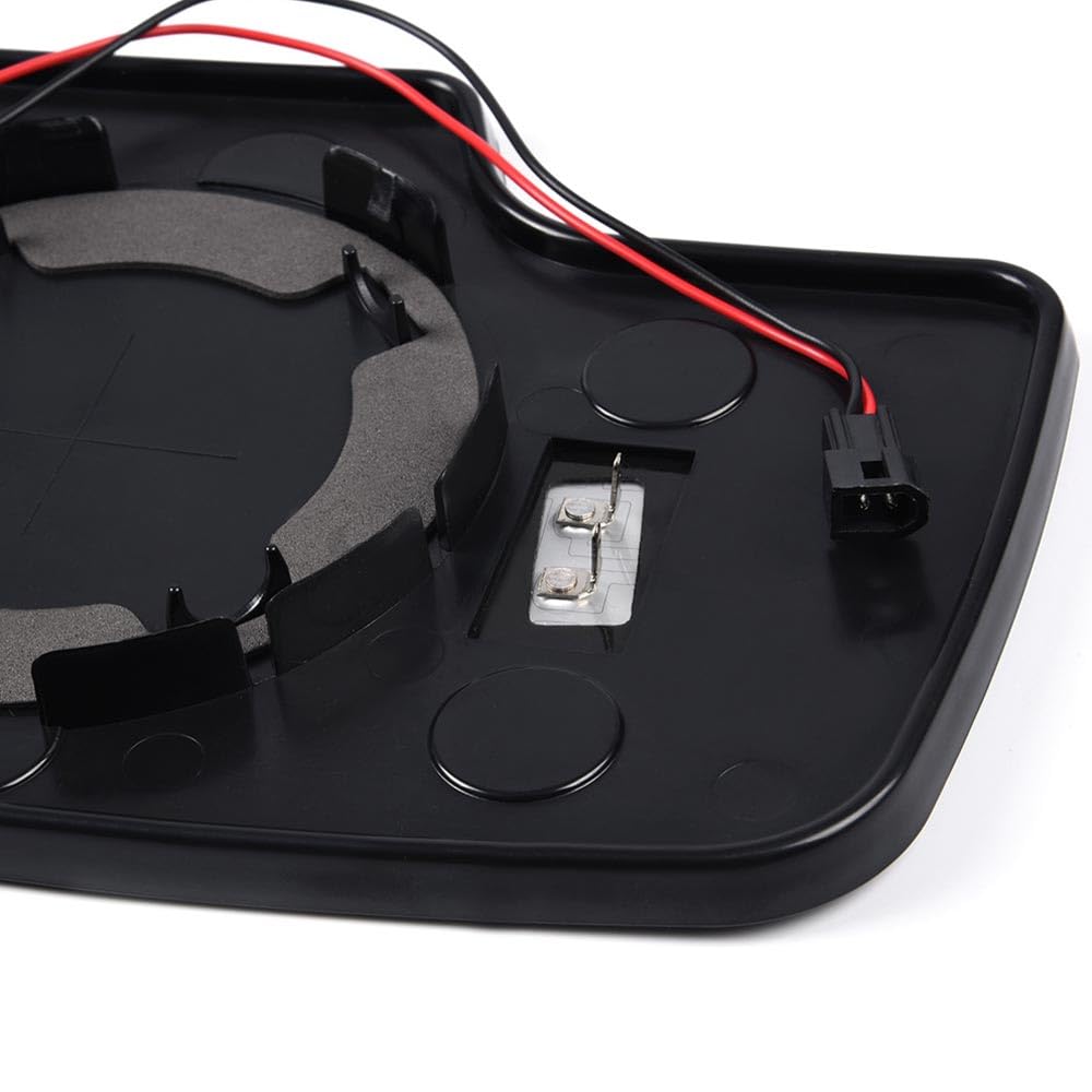 G-PLUS Heated Mirror Glass w/Turn Signal Compatible with Chevy Silverado/Chevy Tahoe/GMC Sierra/GMC Yukon/Cadillac Escalade 2003-2006 Left Side, GM1324102, 88944391