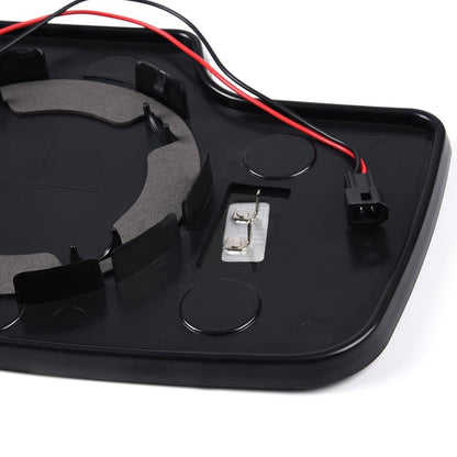 G-PLUS Heated Mirror Glass w/Turn Signal Compatible with Chevy Silverado/Chevy Tahoe/GMC Sierra/GMC Yukon/Cadillac Escalade 2003-2006 Left Side, GM1324102, 88944391