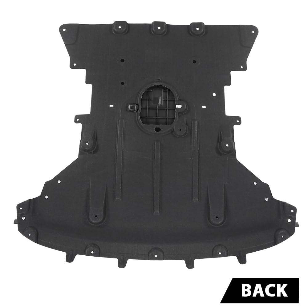 G-PLUS Front Engine Splash Shields, Compatible with Jeep Grand Cherokee 2022-2024/ Cherokee L 2021-2024, 68377818AF, CH1228178