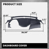 G-PLUS TPE Dash Cover DashBoard Compatible with Sonata 2011-2014 Dark Gray Dash Panel