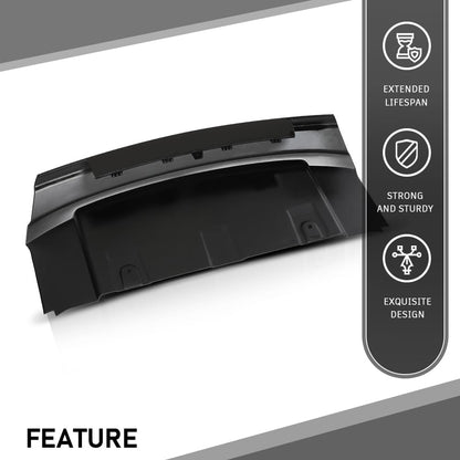 G-PLUS Front Bumper Tow Hook Cover Skid Plate Compatible with Range Rover Evoque 2012-2015