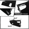 G-PLUS Body Kit Trim Bumper Corner Side Skirts Compatible with Defender L663 110 2020-2024 Gloss Black 16PCS