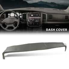 G-PLUS Dash Cover for Dodge Ram 1500 2500 3500 2002-2005 TPE Dashboard Gray Additional Angle