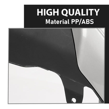 G-PLUS Front Bumper Lower Valance Spoiler Trim Compatible with LX NX200 NX300 F Sport Type Only 2015-2017 LX1093104, LX1095101, 52412-78010, 52411-78020, 5241178020, 5241278010 Chrome Black