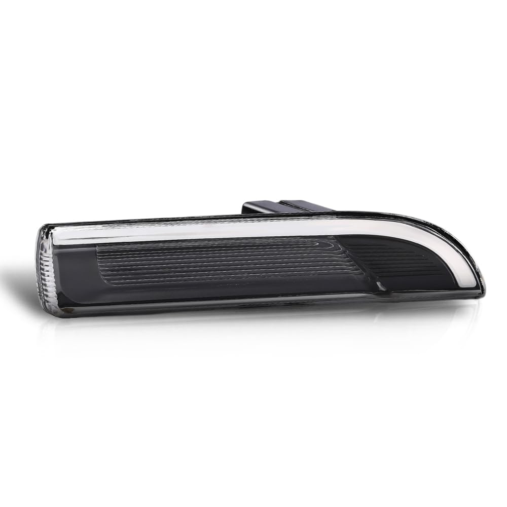 G-PLUS Front Right Side Fender Turn Signal Light Lamp Compatible with Porsche Panamera 970 97 2010-2016 97063104401 Direct OE Replacement Black