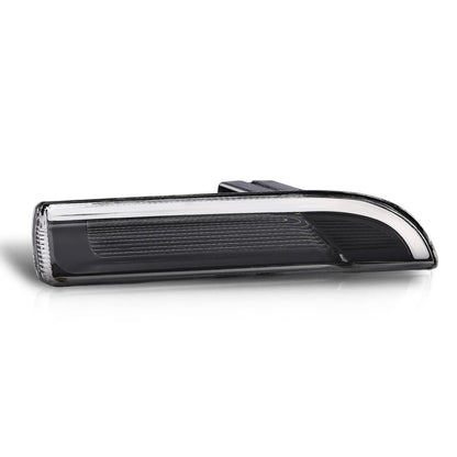 G-PLUS Front Right Side Fender Turn Signal Light Lamp Compatible with Porsche Panamera 970 97 2010-2016 97063104401 Direct OE Replacement Black