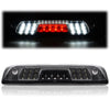 G-PLUS LED Third Brake Light Compatible with Chevy Silverado/GMC Sierra 1500 2500HD 2014-2018, 3rd High Mount Stop Lamps, Clear Lens Black Housing, 23509162 20979071