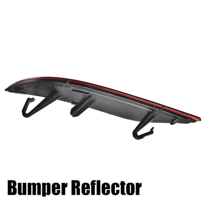 G-PLUS Rear Bumper Reflector Right Passenger Side Assembly Unit Compatible with Chevy Malibu Hybrid 2016-2019 /Fit Malibu L 2016-2021 /Fit Malibu LS LT 2016-2022 23174490 GM1185113 23174489 GM1184113