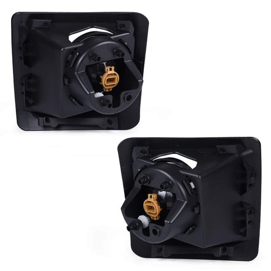 G-PLUS LED Bumper Fog Lamp Lights with Cover Compatible with GMC Sierra 1500 2014-2015