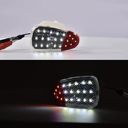G-PLUS one Pair LED Interior Door Panel Courtesy Lamp Compatible with 1997-2003 Ford F150/1997-1999 Ford F250 F65Z13B724AA F65Z13B725AA