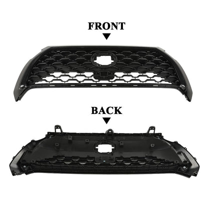 G-PLUS Front Upper Bumper Hood Grille Mesh Grill Compatible with Toyota Corolla 2022-2023, Only Fit for Low-Equipped Models w/o Camera 531000A130