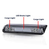 G-PLUS LED 3rd Brake Light Compatible with Ford F150 Lobo 2004-2008, Fit Ford Explorer Sport Trac 2007-2010 3rd High Mount Cargo Lamps, Smoky Lens Chrome Housing, 7L3Z13A613B