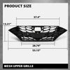 G-PLUS Grille Mesh Upper Grill Without Camera Hole Compatible with Hyundai Sonata Limited/Sport/Laxury/Sel 2020-2022 863A0-L0760