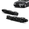 G-PLUS Front Bumper Bracket 2pcs Compatible with Lexus IS250/IS350 Base 2006-2013 Fit IS250/IS350 C 2010-2015 Fit IS250/IS350 C F Sport 2014-2015 5253553011 LX1067102 5253653011 LX1066102