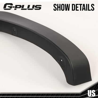 G-PLUS Fender Flares Compatible with Chevy Silverado 1500 2014-2018/Fit Chevy Silverado 2500 3500HD 2015-2019 NOT fit GMC Sierra NOT Fit Dually model
