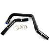 G-PLUS Silicone Radiator Coolant Hose Pipe Kit Clamps Compatible with Honda Civic Ek4/9 Type R Dc2 Dohc B16a/B B18c 1994-1999(Not for CRX EG6 B16A), Black