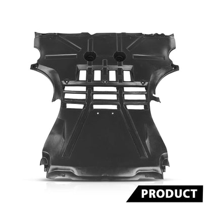 G-PLUS Front Engine Splash Shield Compatible with Smart Fortwo 2010-2013 SM1228100, 4516840018, 45168-40018 Black