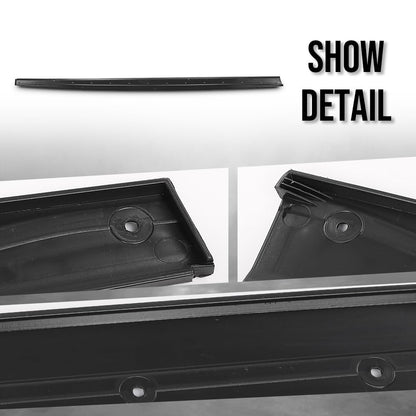 G-PLUS Door Extension Lip Compatible with BMW F32 F33 F36 4 Series M Sport Only 2014 2015 2016 2017 2018 2019 2020 Black