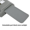 G-PLUS Gray Sun Visor with Mirror LH Driver & RH Passenger Side 1 Pair Compatible with Toyota Tacoma 2005-2015 74320-35C10-B0, 74310-35C10-B0, 74320-04181-B1, 74310-04181-B1