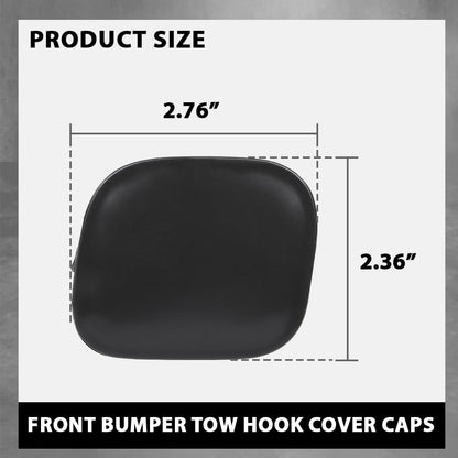 G-PLUS Front Bumper Tow Hook Cover Cap 2pcs Compatible with Toyota Highlander 2014-2016 2 Pcs 521270E926
