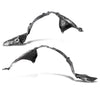 G-PLUS Front Inner Driver and Passenger Side Fender Liners Pair Compatible with Nissan Altima 2019-2023 Black