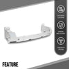 G-PLUS Front Bumper Reinforcement Impact Bar Compatible with Porsche Cayenne 2019 2020 2021 2022 2023 9Y0807109C Silver