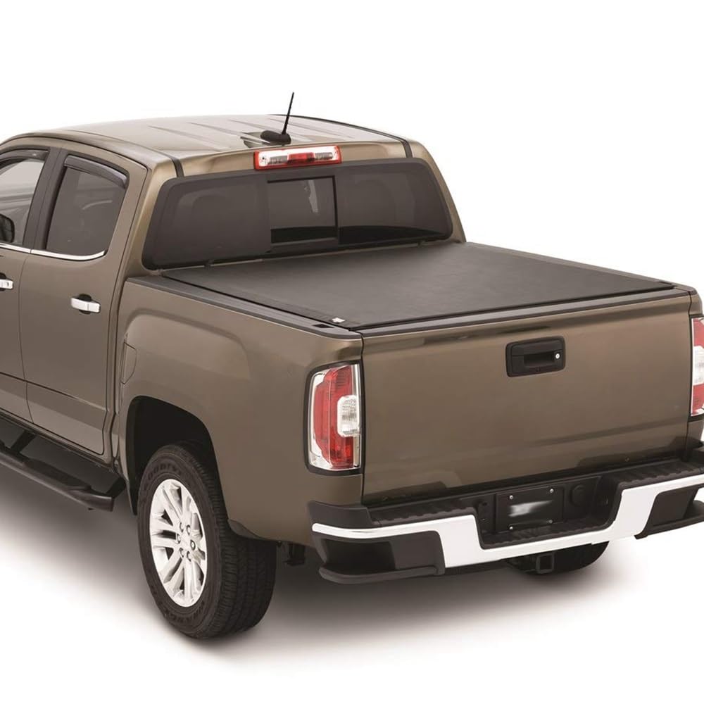 G-PLUS T4 Four Fold Soft Truck Bed Tonneau Cover Compatible with 2004-2008 Ford F150 (Excl. 2004 Heritage), Compatible with 2005-2008 Lincoln Mark LT | Styleside 6.5' Short Bed
