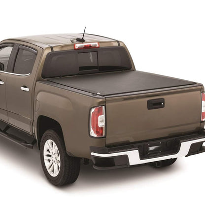 G-PLUS T4 Four Fold Soft Truck Bed Tonneau Cover Compatible with 2004-2008 Ford F150 (Excl. 2004 Heritage), Compatible with 2005-2008 Lincoln Mark LT | Styleside 6.5' Short Bed