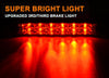 G-PLUS LED 3rd Third Brake Light Compatible with Nissan Frontier Pickup 2001 2002 2003 2004 High Mount Stop Cargo Light(Smoked Lens Chrome Housing)