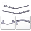 G-PLUS Front Bumper Molding Trim Kit Compatible with Cadillac CTS V Model 2009-2015 Front Bumper Trim Gray-3 Pieces 25882978 GM1044116 Grey