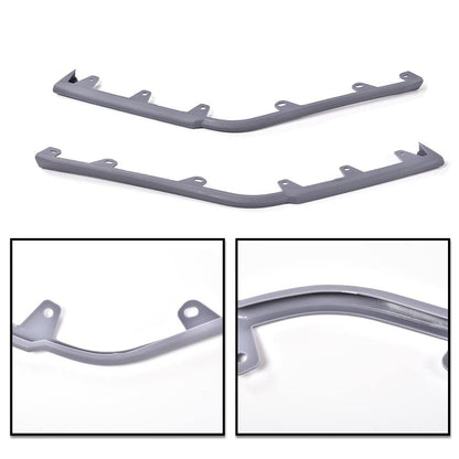 G-PLUS Front Bumper Molding Trim Kit Compatible with Cadillac CTS V Model 2009-2015 Front Bumper Trim Gray-3 Pieces 25882978 GM1044116 Grey